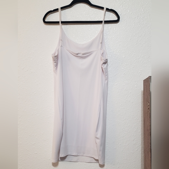 Fashion Nova, Cami slip dress in white. Double linned size 2XL - Picture 2 of 7
